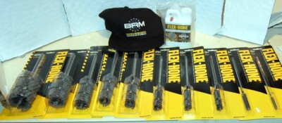 10 Pcs. BRM 240 S/C Grit Finishing Starter Kit-Mild Steel, Stainless & Cast Iron