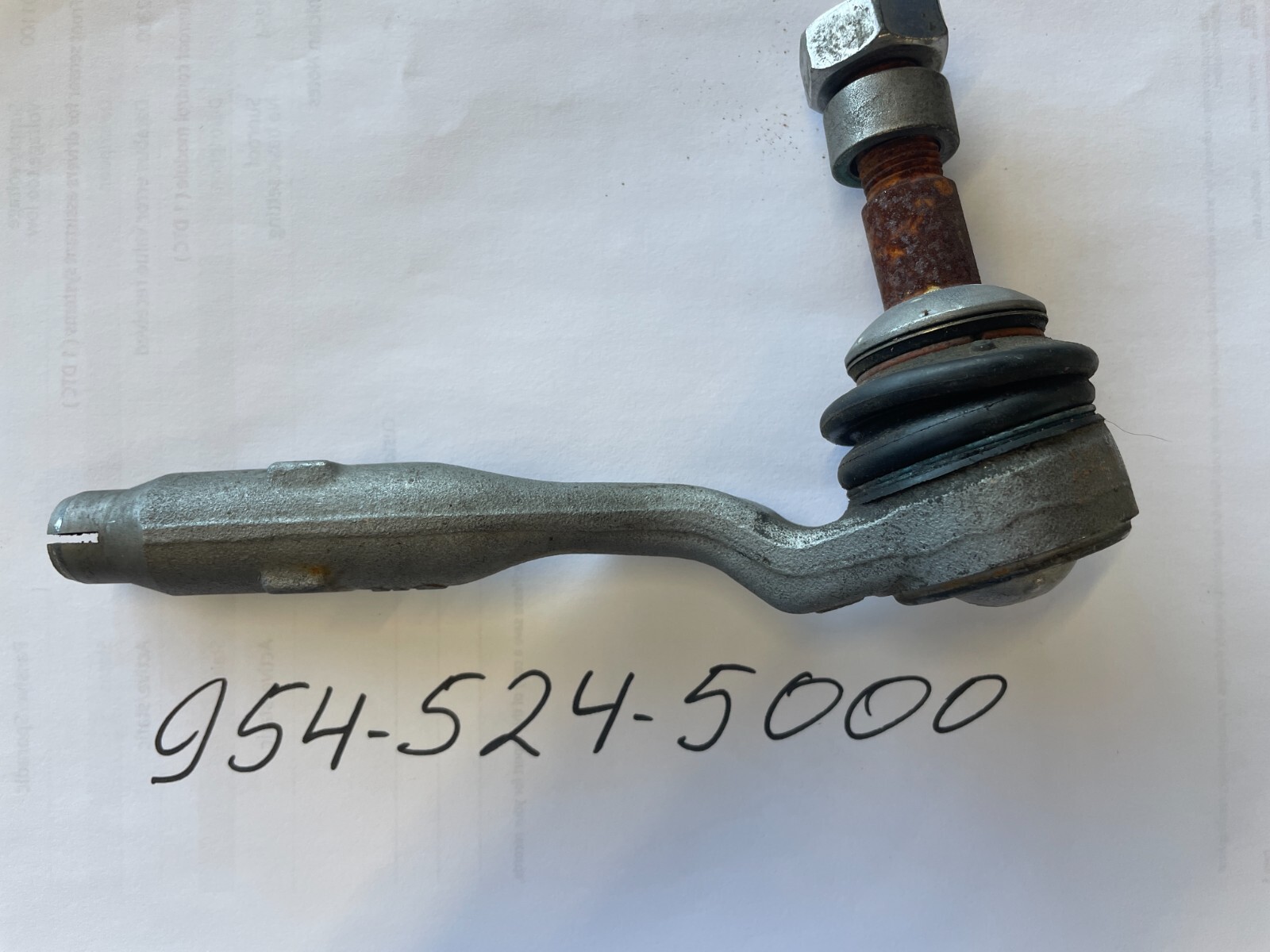 2017 Rolls Royce Wraith Power Steering Rack & Pinion tyre rod end  left side