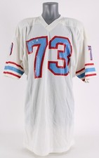 1975-78 Greg Sampson Houston Oilers Off  Lineman Game Worn Houston Oilers Jersey