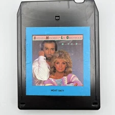 Barbara Mandrell/Lee Greenwood - Restored 8 Track Tape - New Pad and Splice