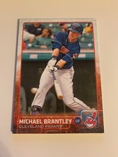2015 Topps Series 2 #599 Michael Brantley Cleveland Indians