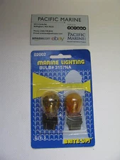Marine Lighting, "Brite-Up" #02002, Bulb #3157NA