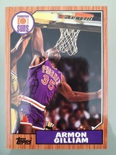 1992-93 Topps Archives 1987 Armon Gilliam Rookie #90 Phoenix Suns NBA Basketball