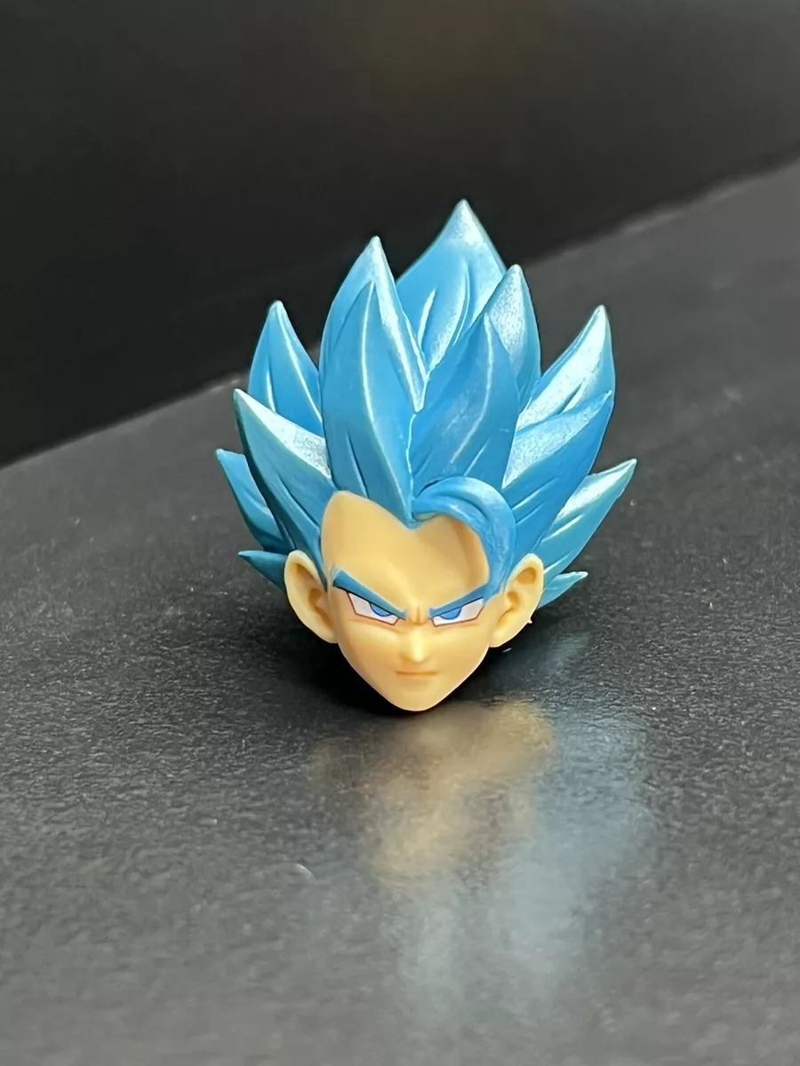 Dragon Ball Z Super SH Figuarts Body Part Movie Gogeta SS Blue Head Serious  Face