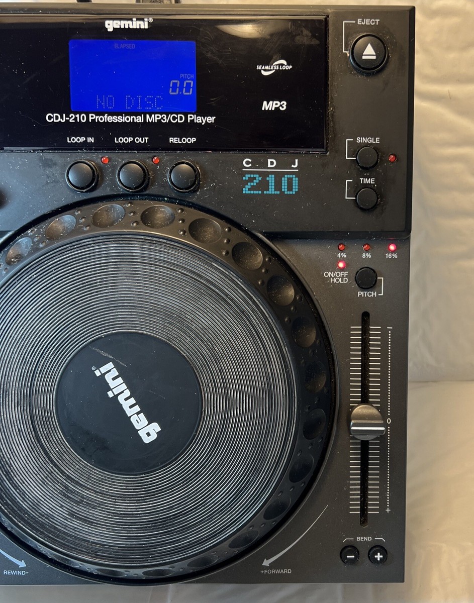 gemini Gemini DJ機材 CDJ-210 CDプレイヤー CDJ-210 MP3対応