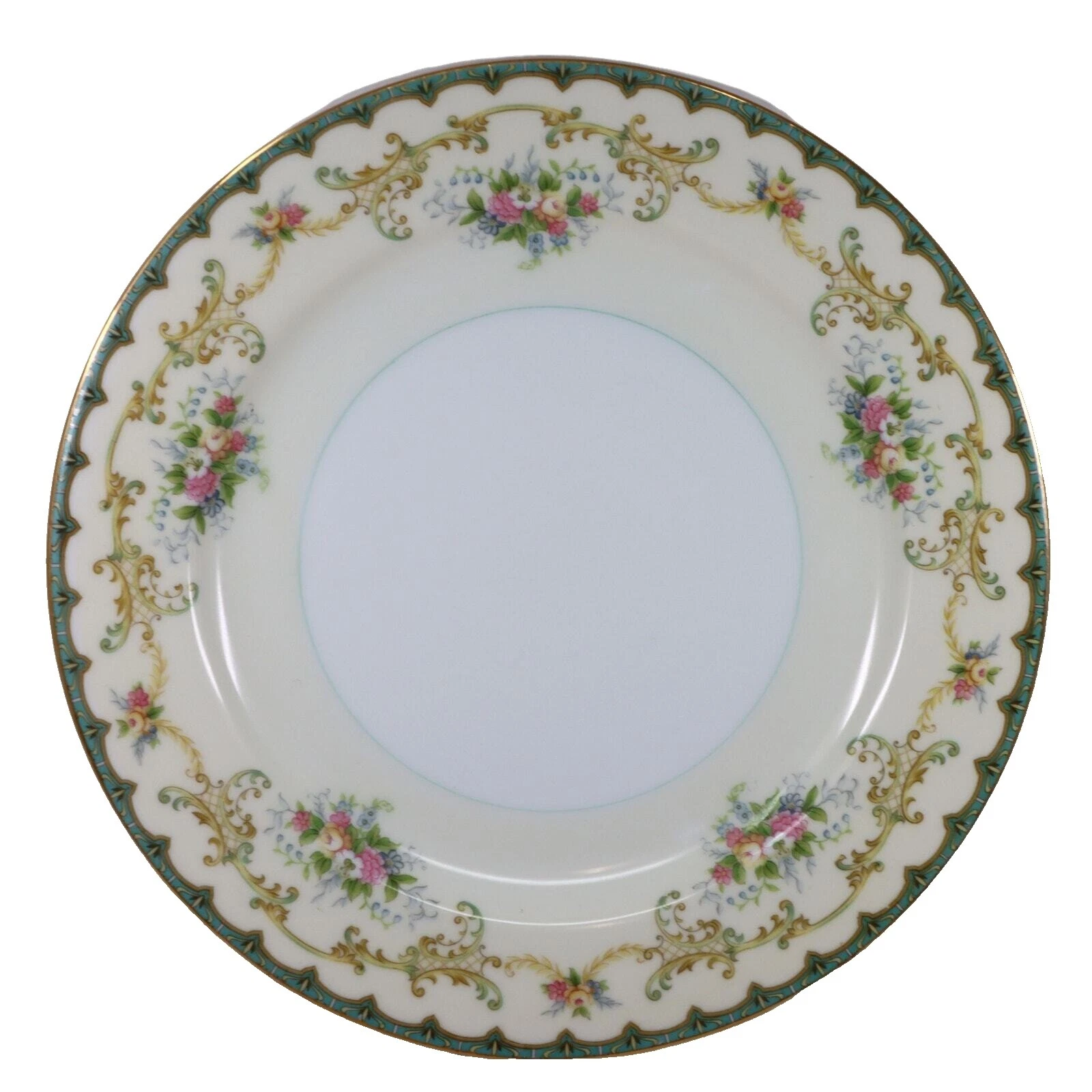 Platos de Vajilla de flores de porcelana Noritake