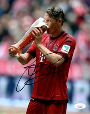 Bastian Schweinsteiger Bayern Munich Autographed Signed 8x10 Photo JSA COA