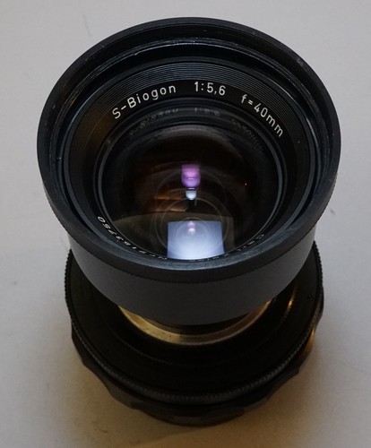 Carl Zeiss S-Biogon 40/5.6 40mm f/5.6 Modified for Fujifilm GFX 50S 50R 100 100S