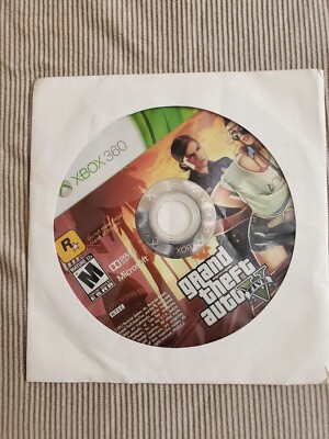 GTA V Xbox 360 COMPLETE 2 DISK SET Grand Theft Auto V