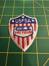 Vintage USFSA Pre- Figure Skating Patch