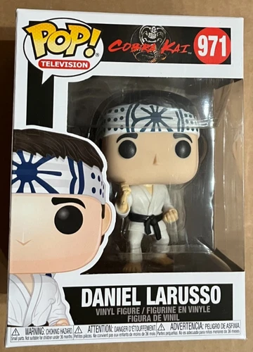 Funko Pop! Television Cobra Kai #971 Daniel LaRusso Vaulted w/ Protector