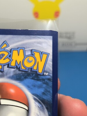Pikachu ERROR Weird SQUARE CUT 027/078 Promo SWIRL! Pokemon Go TCG