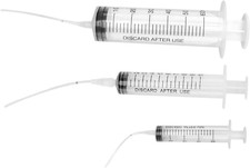 Baby Bird Feeding Syringes 5ml 10ml 20ml for Cockatiel Budgie Parrot 3pcs