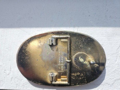 The Bee Gees Prism Pacifica Vintage Belt Buckle 1978 Music Memorabilia - Picture 2 of 2
