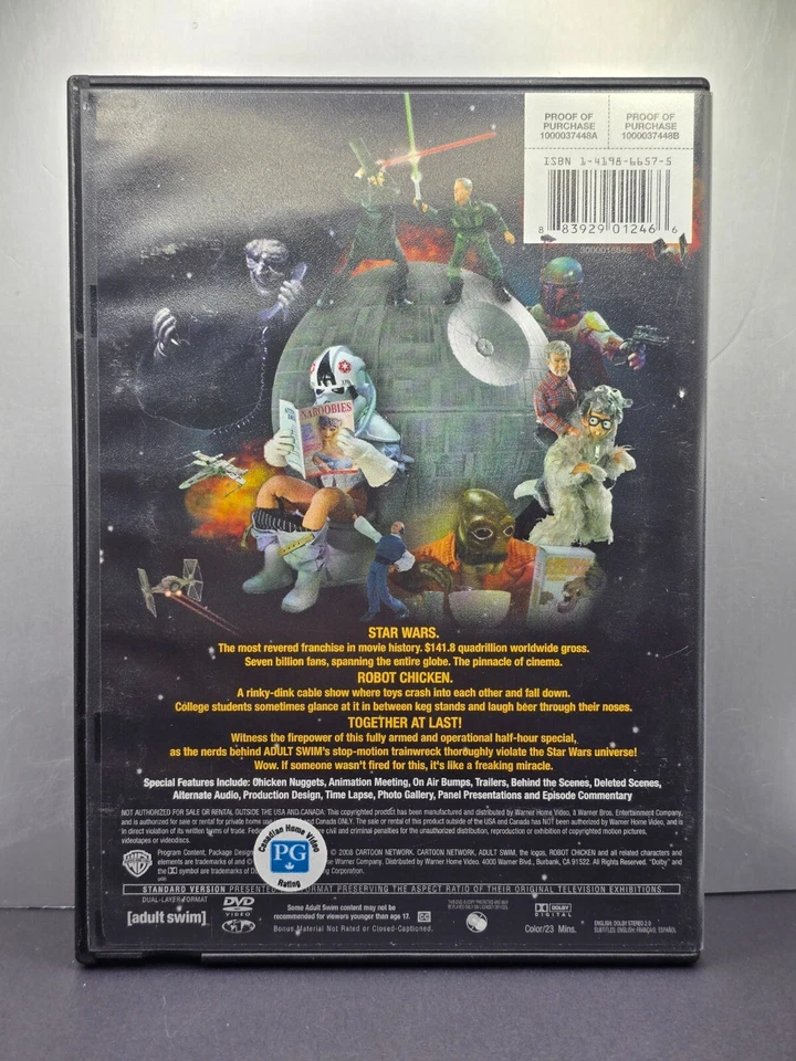 Robot Chicken: Star Wars (DVD, 2008) - Image 3 of 3