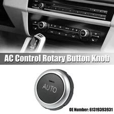  HVAC Air Conditioner Control Switch Knob 61319393931 for BMW 5 6 7 Series X5