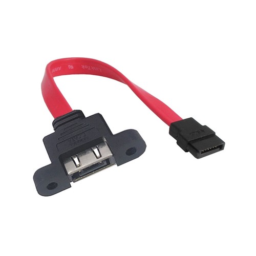 G52 SATA Rallonge Adaptateur, SATA 7pin Connecteur À Douille 30cm - Afbeelding 1 van 7