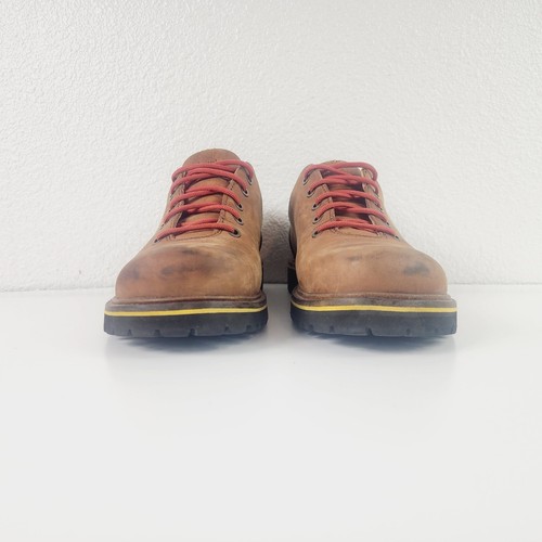 Men’s 8.5 M Samuel Hubbard Fresh Hiking Shoe Tan Waxhide Leather / Vibram Soles - Picture 2 of 11