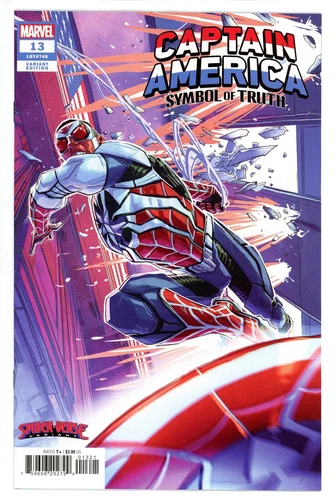 Captain America Symbol Of Truth #13 Marvel (2023) Pete Woods Variant Spider-Vers