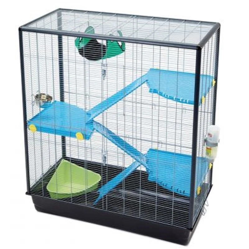 Rat Cage Ferret Gerbil Extra Tall Hammock Collapsible Space Saving