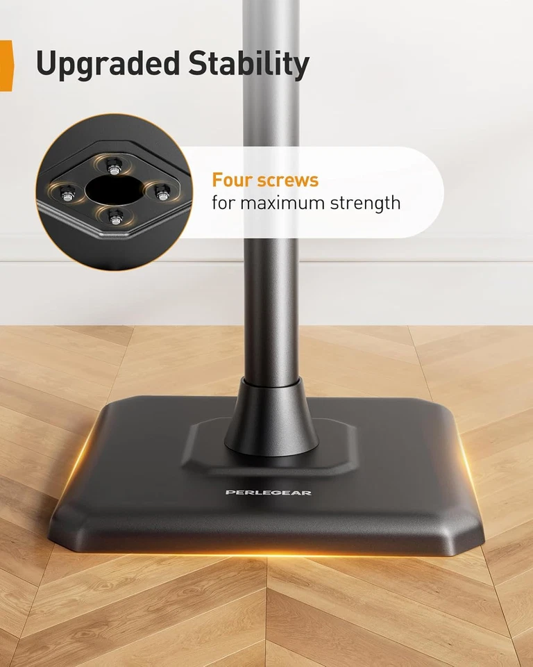 Par de soportes de altavoz, soportes de altavoz ajustables en altura de 33-42 pulgadas para libros pequeños Foto 3 de 4