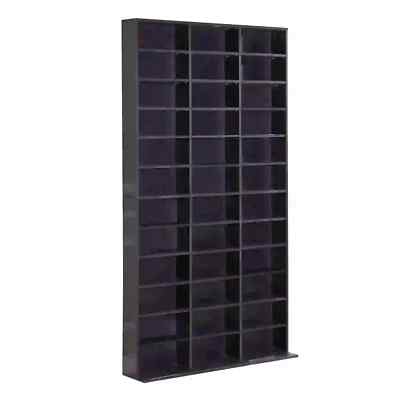 CD DVD Medien Aufbewahrung Regale Display Organizer Regal Rack Holzrahmen Schrank