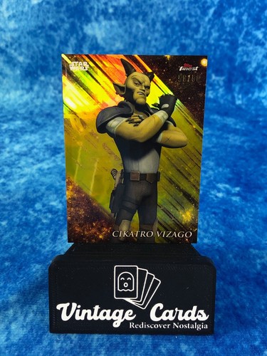 Star Wars Finest 2018 #24 Cikatro Vizago /50 Gold Parallel Base SINGLE Card