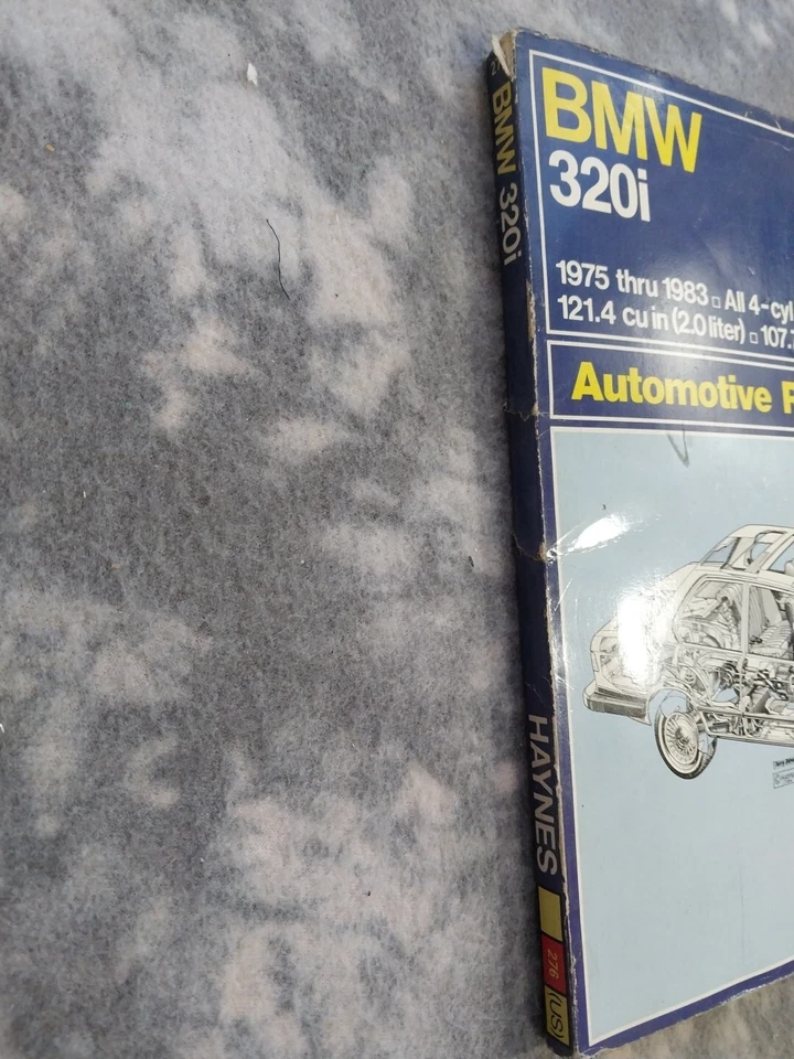 Modelos de 4 cilindros Haynes BMW 320 I 1975 a 1983 Foto 2 de 4