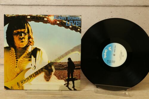 Robin Trower, Album ROBIN TROWER LIVE!, Vinyl LP, Chrysalis 202 754-320, NM ! - Picture 1 of 4