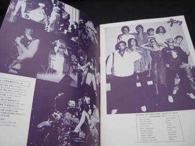 Tubes 1979 Japan Tour Book Concert Program Fee Waybil Yellow Magic