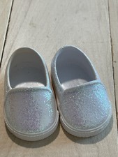 MUÑECA AMERICAN GIRL Truly Me Blanco Brillo Brillo Brillo Zapatos Tenis Meet