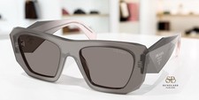 PRADA PR B18S 20F80Q Grey Dark Grey 53 mm Women's Sunglasses
