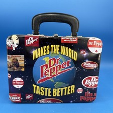 Dr. Pepper Makes the World Taste Better Lunchbox - 2000 - Y2K Vintage
