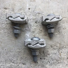 Lot Of (3) Burndy GC2626CT Cabletray Ground Clamp 2/0AWG  **NEW**