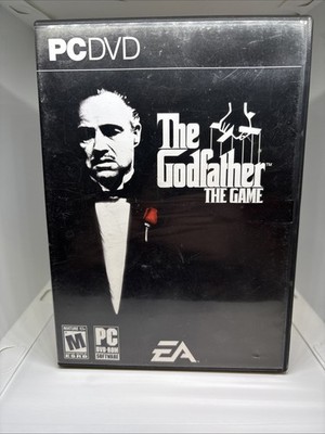 The Godfather The Game PC DVD 2006-Case,Manual,Game EA Sports