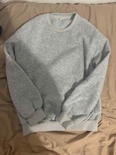 Shein Kids Hoodie Sweatshirt Gray Pullover Youth Size 13-14