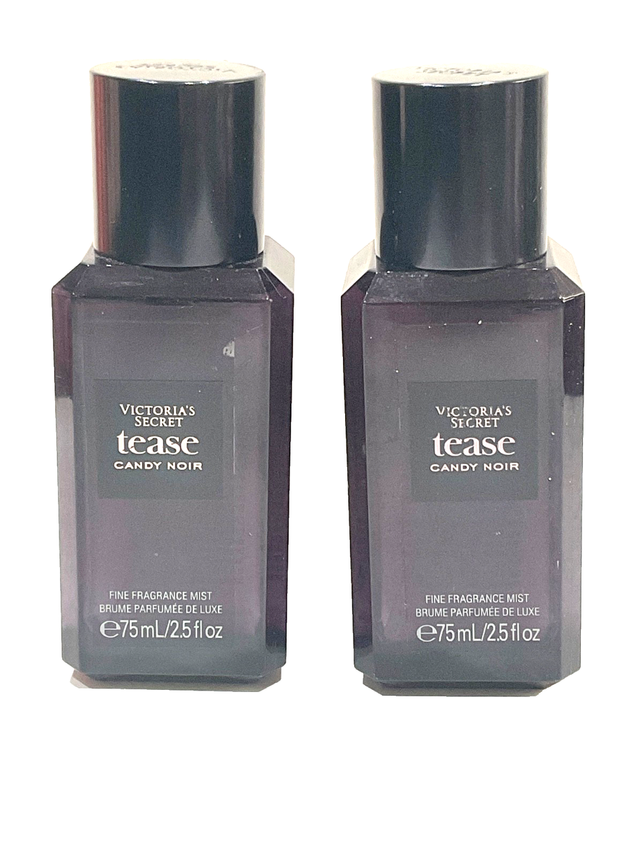 Lot of 2 Victoria's Secret Tease Candy Noir Fragrance Mist 2.5 oz