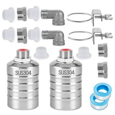 2-Pack Float Valve, 1/2