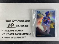 Ademan, Aramis - 2018 Bowman Chrome - Peaks Of Potential - 10 Card Lot