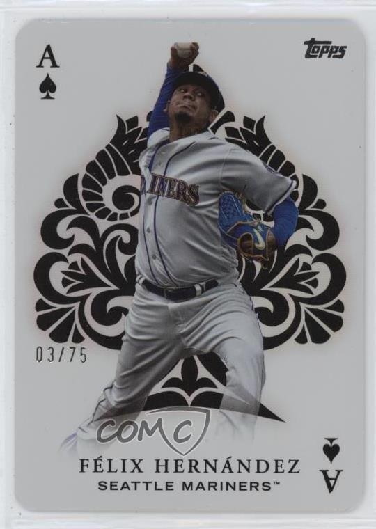 2023 Topps Series 2 All Aces Gold 3/75 Felix Hernandez Félix Hernández qw7
