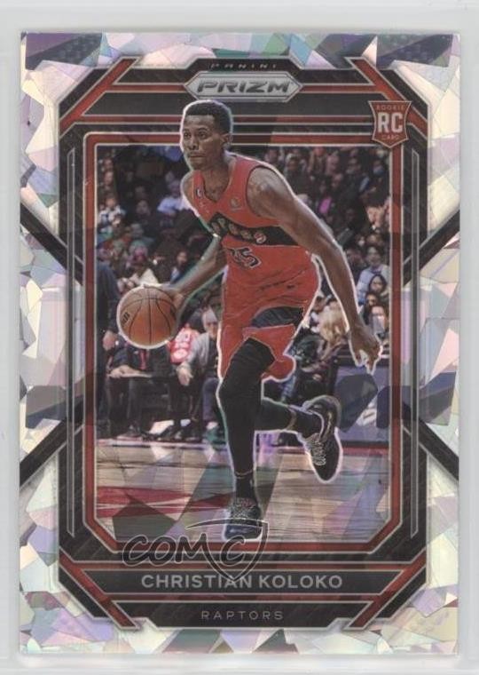 2022-23 Panini Prizm Ice Prizm Christian Koloko #265 19yg