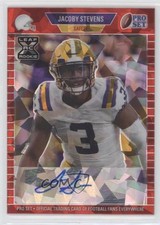 2021 Leaf Pro Set Metal 1989 Red Crystals 36/50 JaCoby Stevens #PA-JS1 Auto 0cz