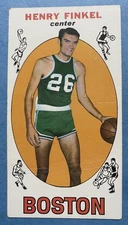 1969-70 Topps - Henry Finkel #34 (RC) Rookie Boston Celtics Basketball Card