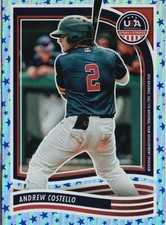 2024 Panini Stars & Stripes USA Baseball #194 Andrew Costello Stars