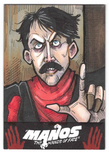 Manos The Hands Of Fate Series 2. Mike Mastermaker The Master Sketch Card