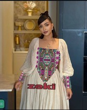 Habesha Handmade Ethiopian/Eritrean Women's Traditional Dress