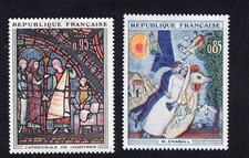 France 1963 Stamps (set) Mi#1452-3 MH