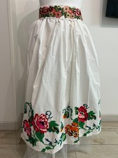 Vintage summer skirt. Ukraine, 1950.