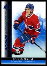 2022-23 SP Rookie Authentics Blue Kaiden Guhle RC #111