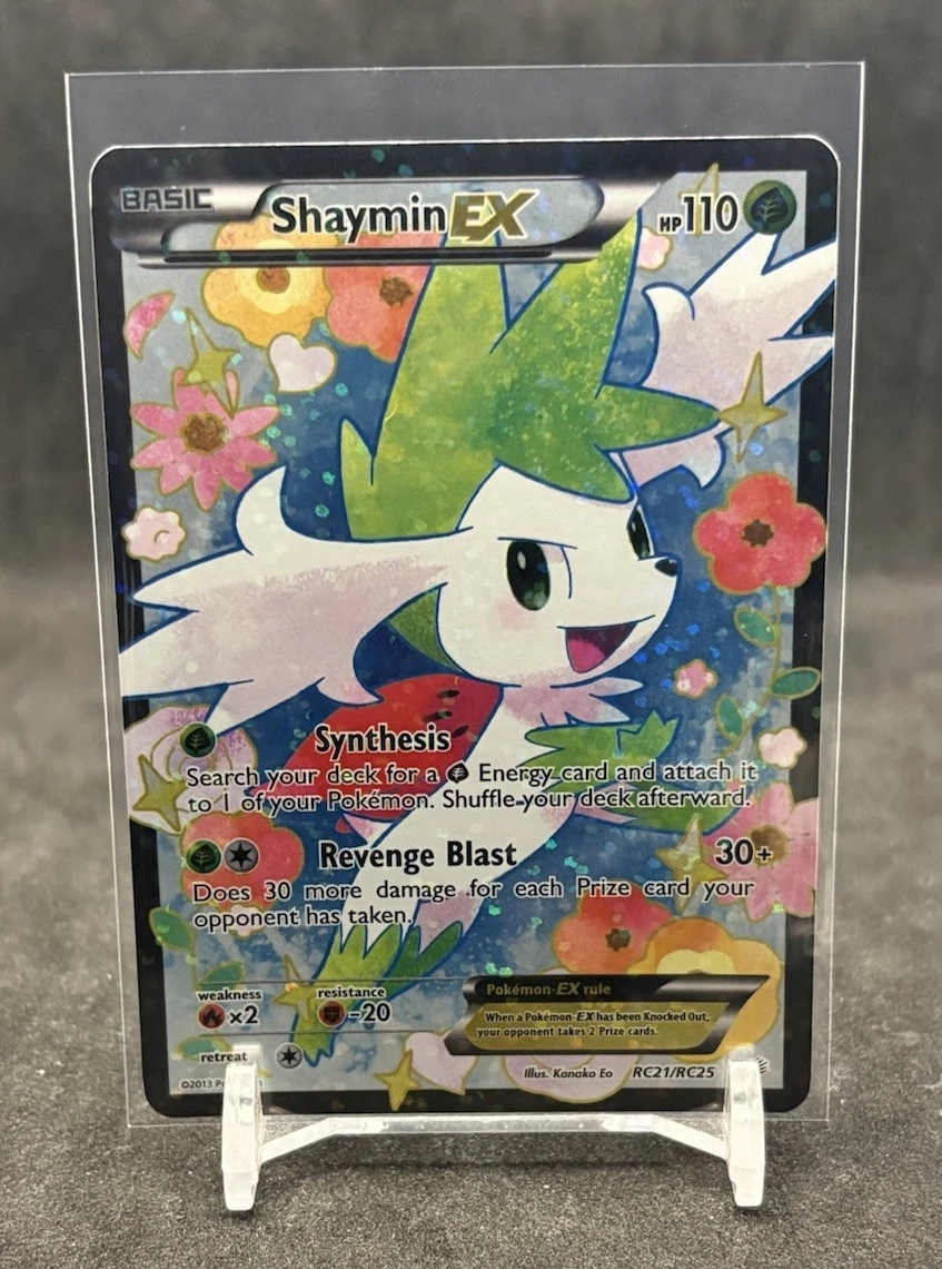 Shaymin EX Pokémon Individual Cards with Full Art for sale - eBay